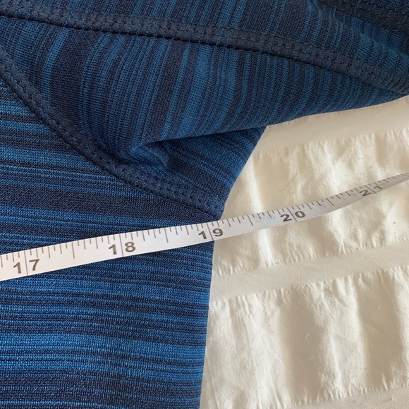 90 Degree By Reflex Blue and Black Zip Up Hoodie - Picture 11 of 16